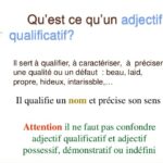 Est-ce que salé est un adjectif ?