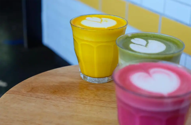 Tendance culinaire : Lattes colorés