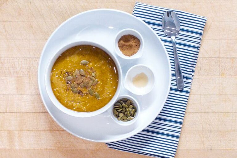 Vidéo : Flocons d’avoine à la citrouille préparés la veille