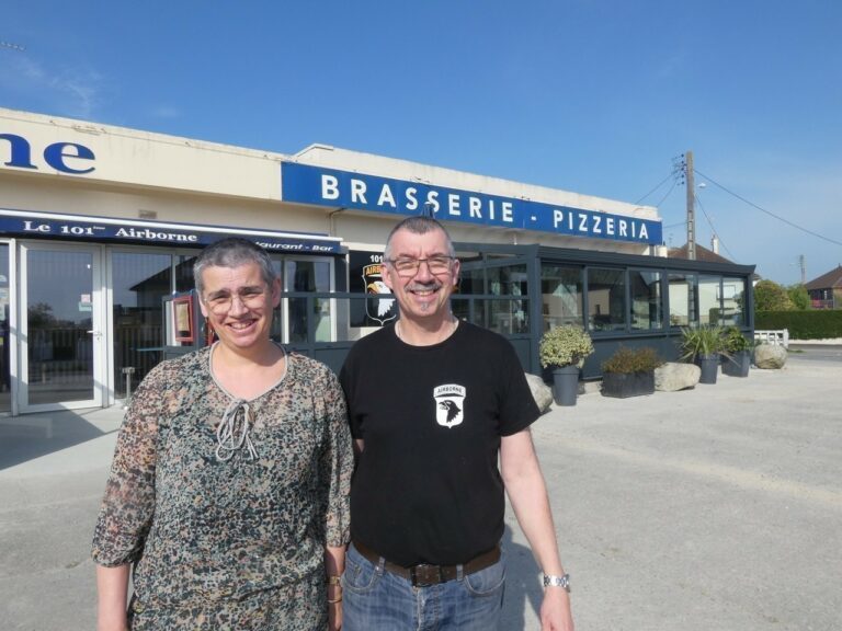 Christelle et Didier Lesaulnier, les propriétaires du 101 Airborne.