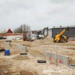 Les travaux du nouveau Buffalo Grill ont d&eacute;but&eacute; entre le Wok d