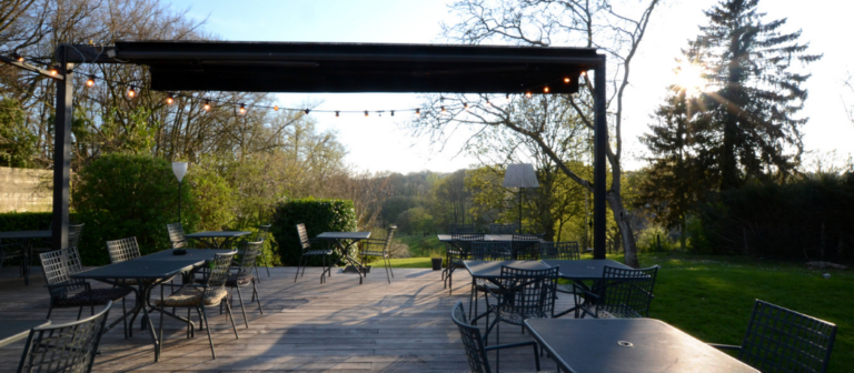 Maxan, restaurant avec une excellente terrasse, dîner au BW