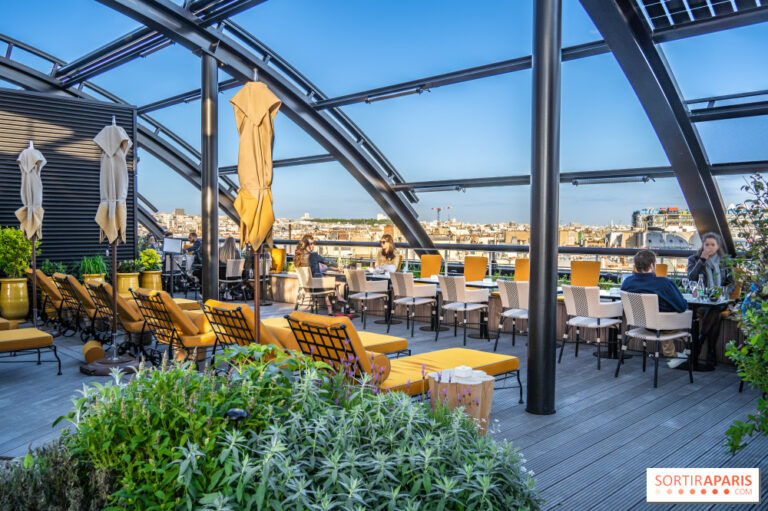 Roof, le nouveau toit-terrasse de Madame Rêve de la Poste du Louvre