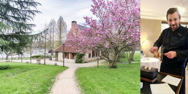 Le charme gourmand d’un ancien presbytère: Maxime Colin propose dans un cadre magnifique une cuisine qui l’est tout autant