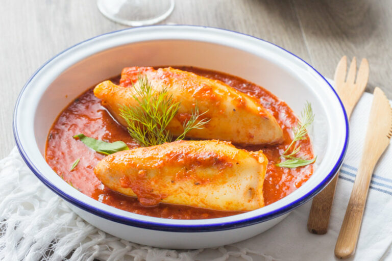 Comment accompagner des encornets farcis ?