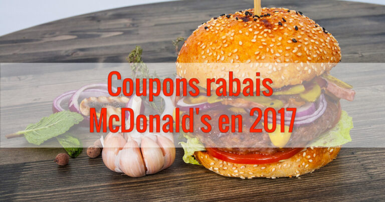 Comment avoir des coupons McDonald ?