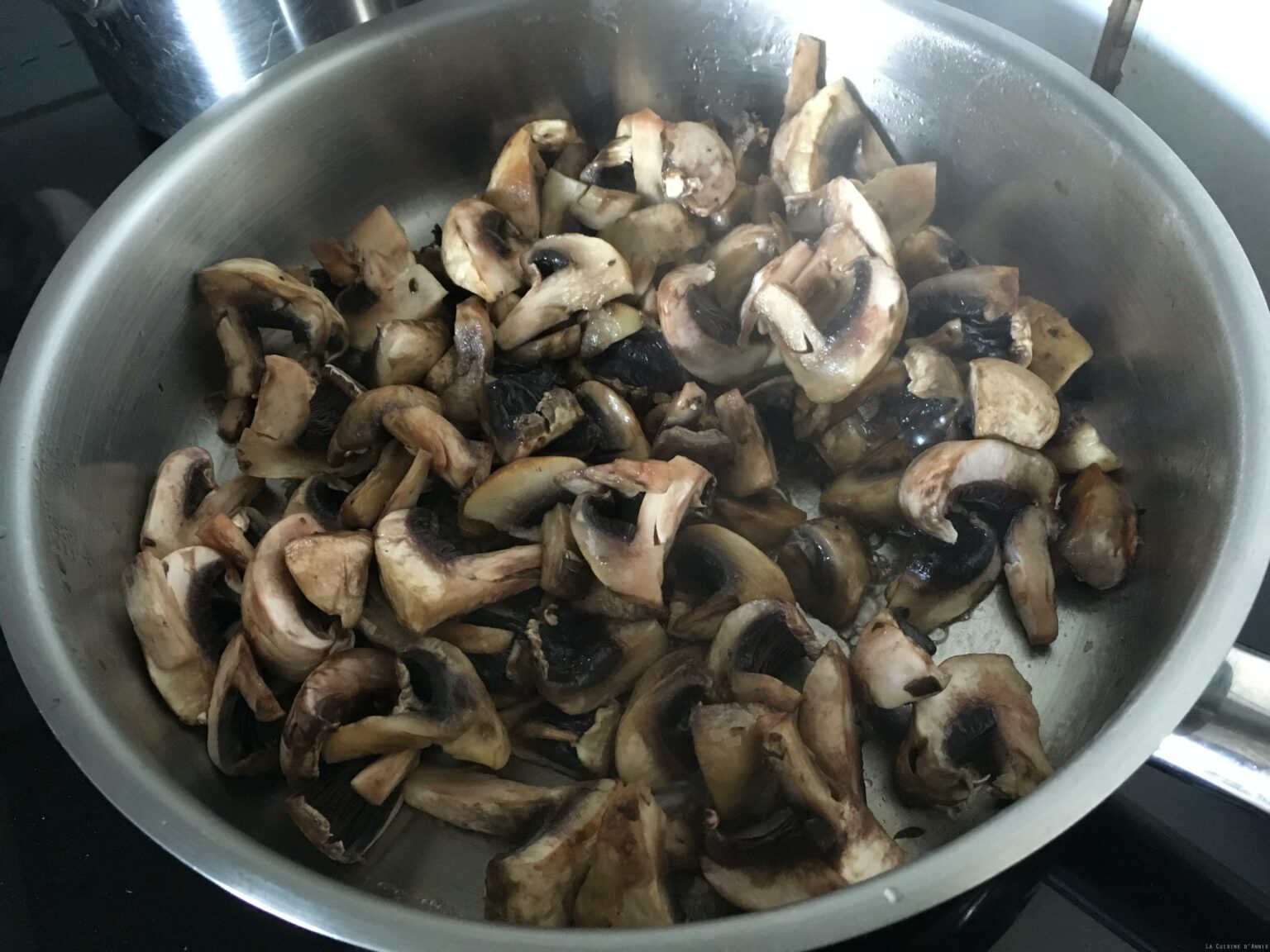 cuire des champignons de paris