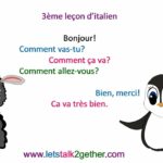 Comment ça va madame en italien ?