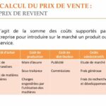 Comment calculer le prix de vente d'un hamburger ?