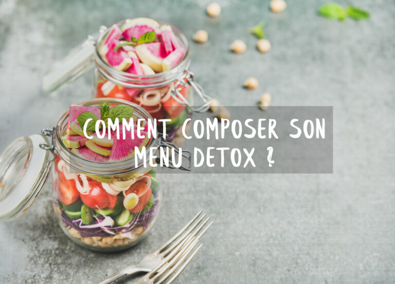 Comment composer son menu ?