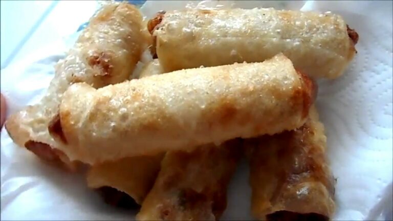 Comment congeler des nems fait maison ?