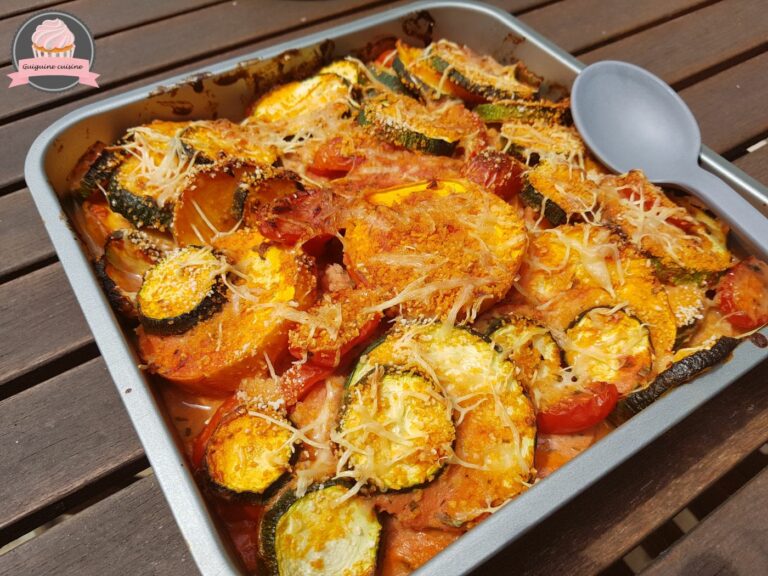 Comment congeler un gratin de courgettes ?