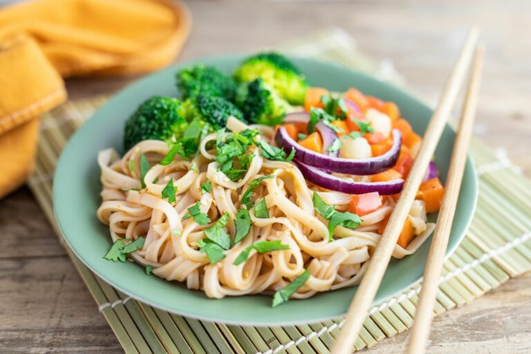 Comment conserver des nouilles de riz cuites ?