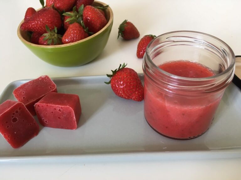 Comment conserver le jus de fraise ?