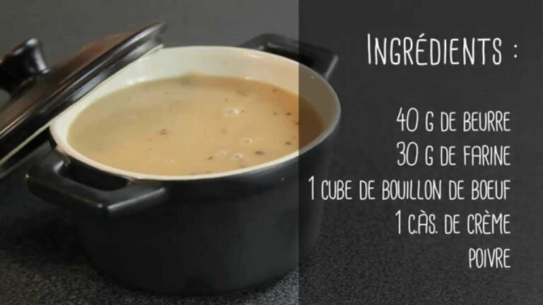 Comment conserver sauce au poivre ?