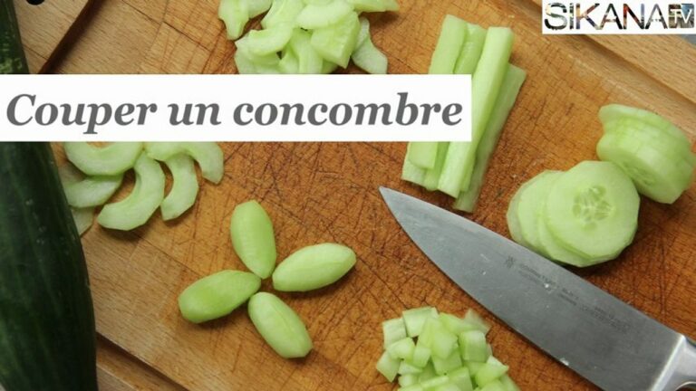 Comment couper concombre en ruban ? Comment couper concombre en ruban ?