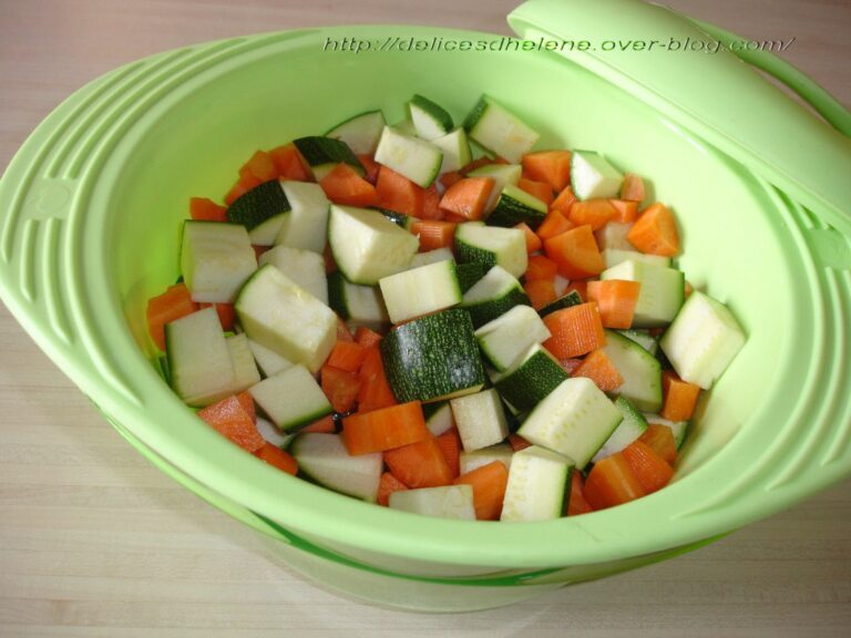 Comment couper les courgettes dans un couscous ?