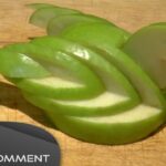 Comment couper une pomme en forme de fleur ?