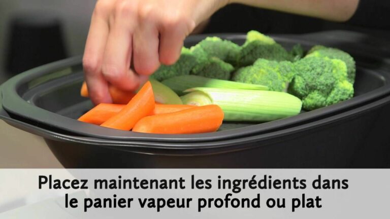 Comment cuire à la vapeur avec Monsieur Cuisine Plus ?