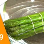 Comment cuire les asperges vertes à l'eau ?