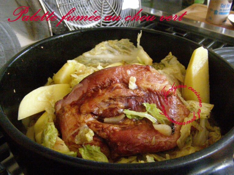 Comment cuisiner de la palette fumée ?