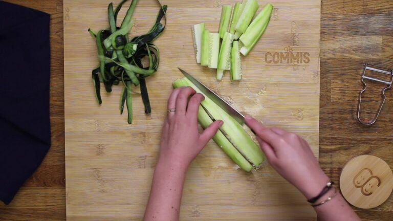 Comment découper joliment un concombre ? Comment découper joliment un concombre ?