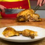Comment découper un poulet entier cuit ?