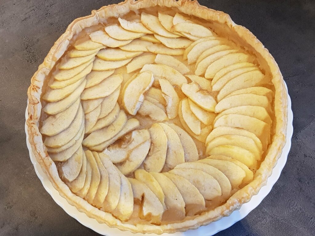 Comment donner de la brillance à une tarte aux pommes