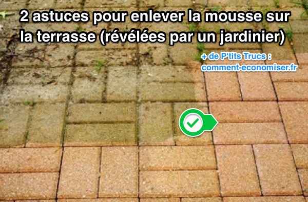 Comment enlever de la mousse sur une terrasse ? Comment enlever de la mousse sur une terrasse ?