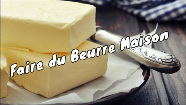 Comment est fait le beurre Président ?