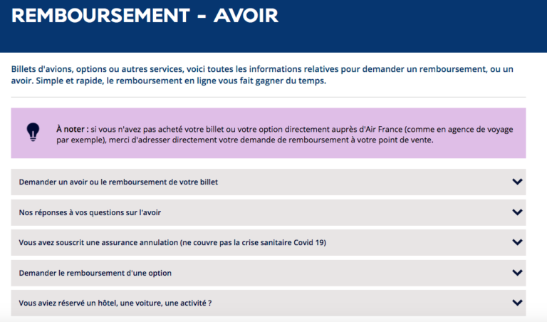 Comment exiger un remboursement ? Comment exiger un remboursement ?