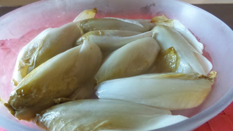 Comment faire cuire des endives dans l'eau ?