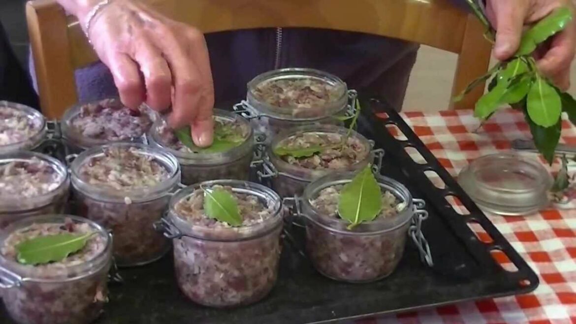 Comment faire cuire du pâté en bocaux