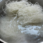 Comment faire cuire les vermicelles de riz ?