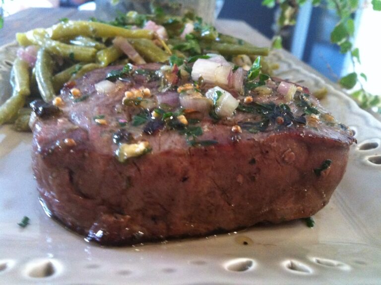 Comment faire cuire un tournedos de boeuf ?