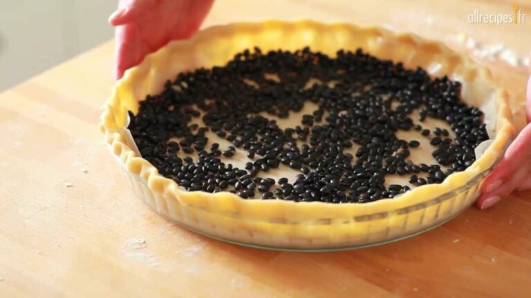 Comment faire cuire une abaisse de tarte ?