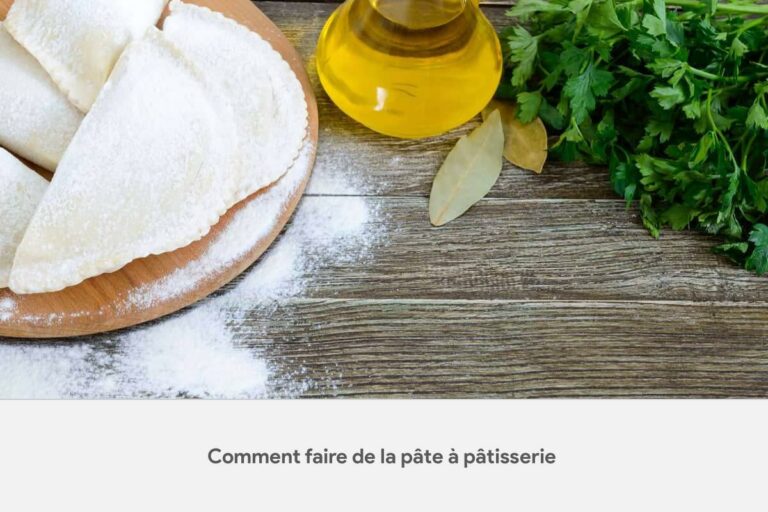 Comment faire de la pâte à empanadas ?