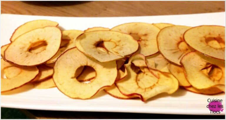 Comment faire des chips de pommes au four ?