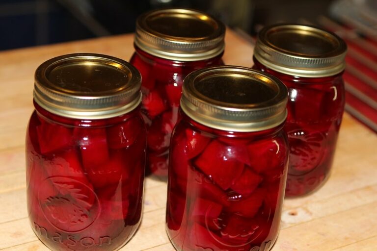 Comment faire des conserves de betteraves ?