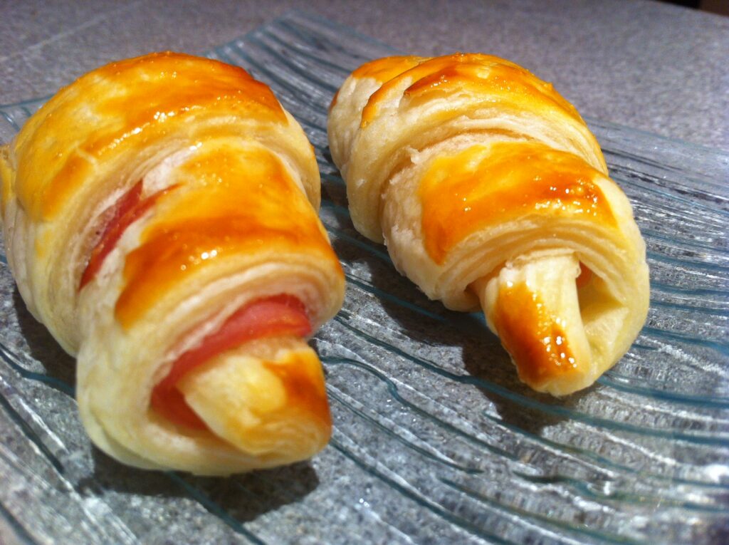 Comment faire des croissants au jambon fromage