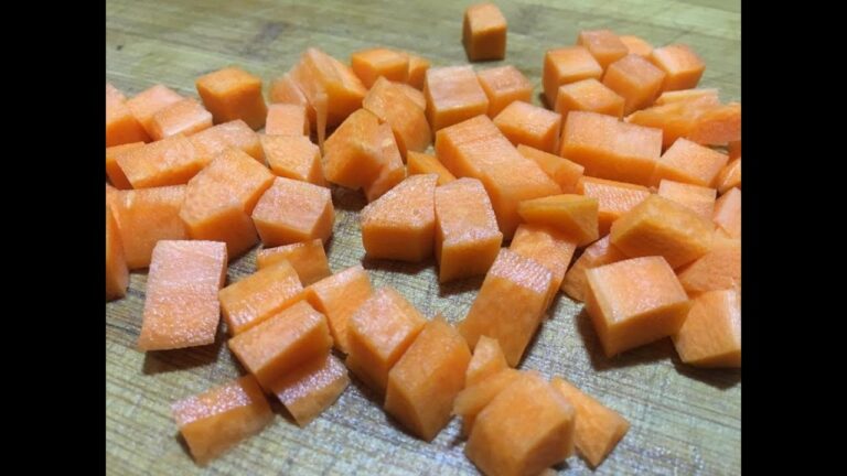 Comment faire des cubes de carottes ? Comment faire des cubes de carottes ?