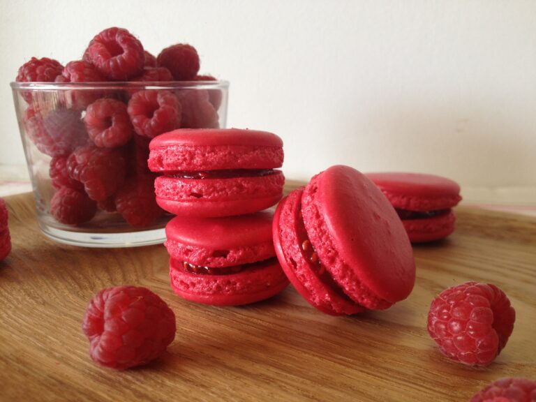 Comment faire des macarons à la framboise ?