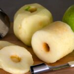 Comment faire des rondelles de pommes ?