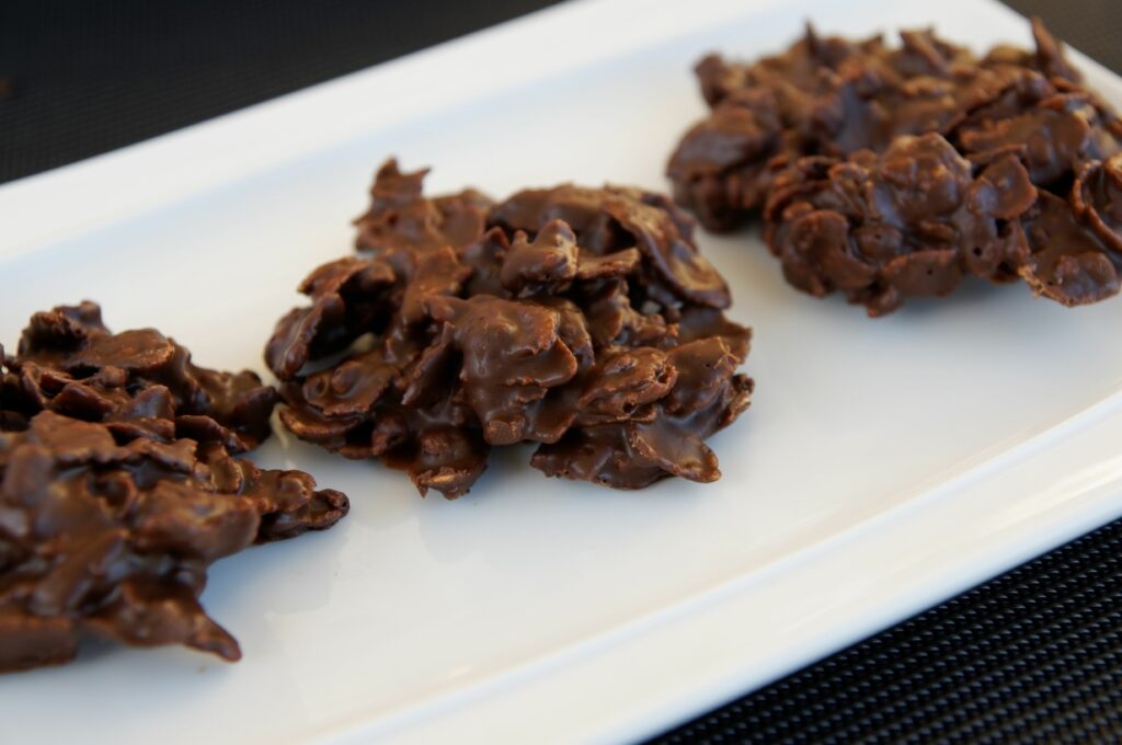 Comment faire des roses des sables au chocolat