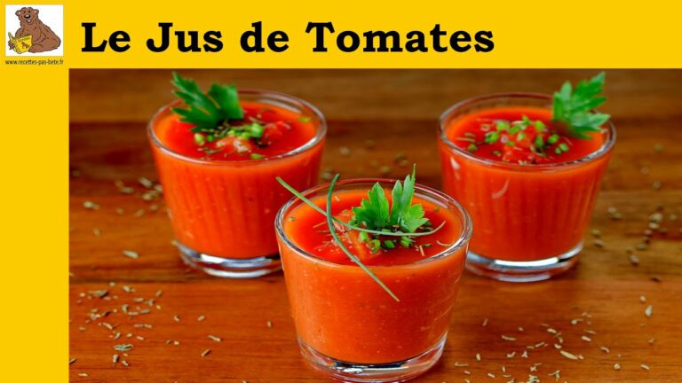 Comment faire du jus de tomate avec du concentré de tomate ?