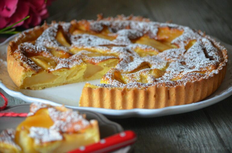 Comment faire la crème pour la tarte aux pommes ?