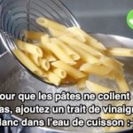 Comment faire pour que les pâtes ne collent pas en refroidissant ?