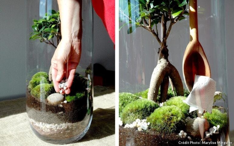 Comment faire un vase avec un bocal ?