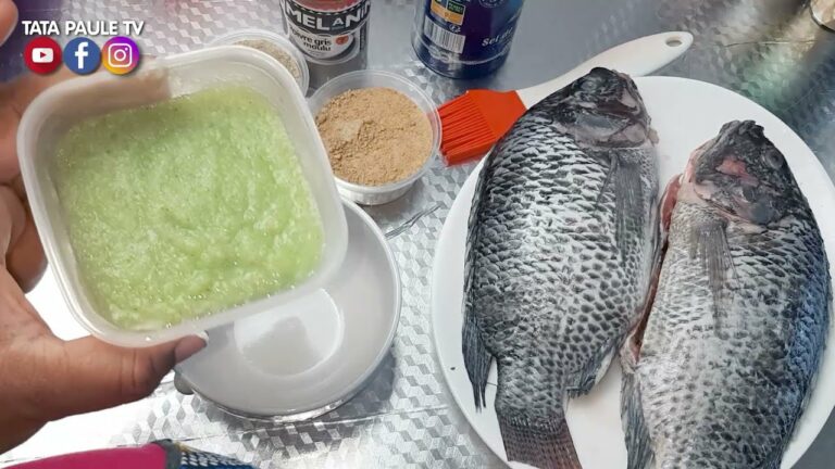Comment faire une marinade de poisson ?