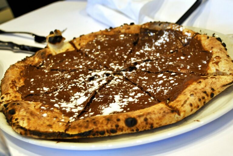 Comment faire une pizza au Nutella ?